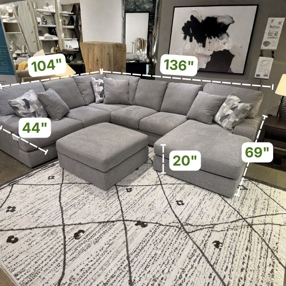 Beckett Corner Sectional w/ Chaise