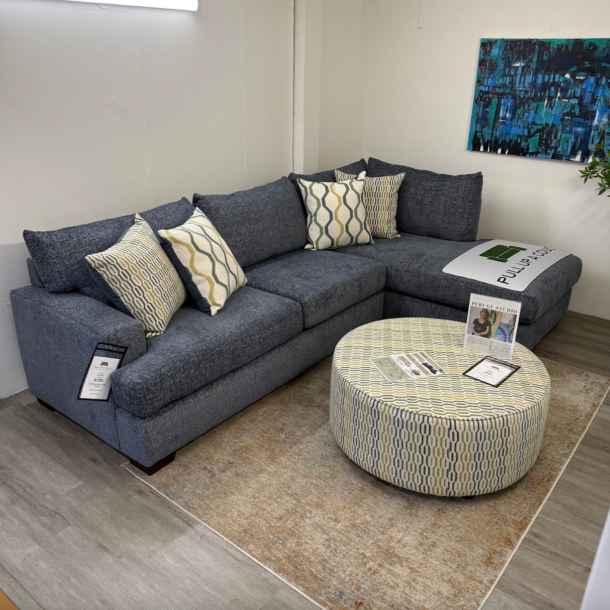 Glendale Sectional w/ Chaise (2pc) - Pull Up A Couch