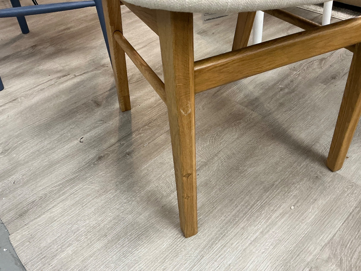 ARTICLE - Ecole Dining Chairs (Oak and Welsh Taupe)