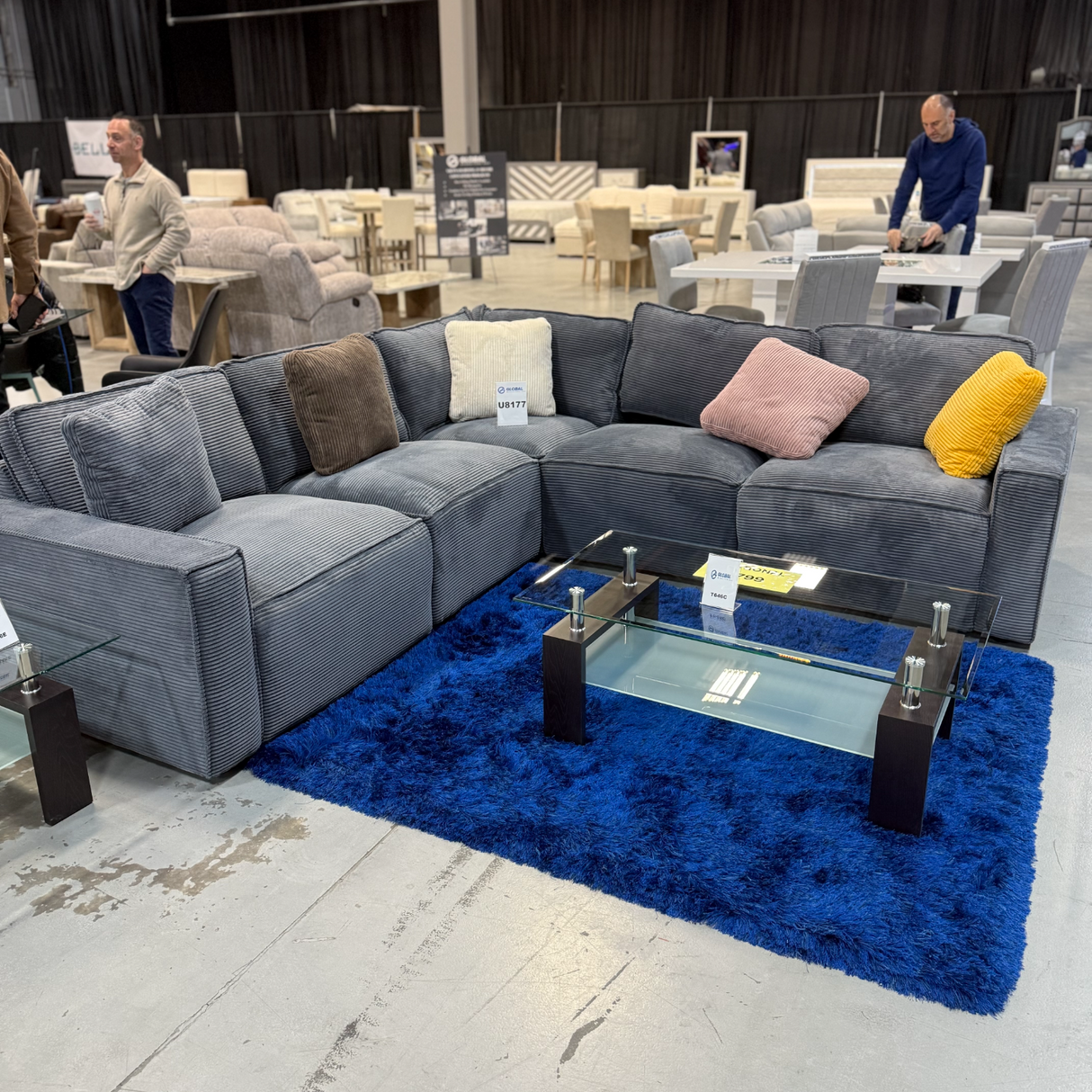 Modular 5pc Sectional w/Power Recliners