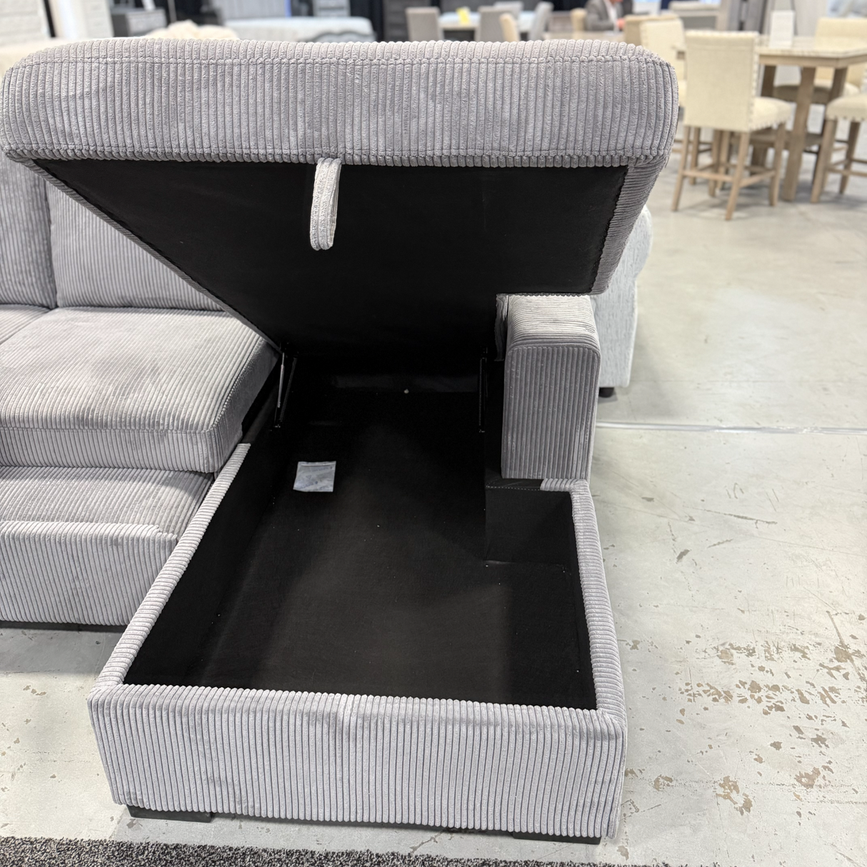 Modular Couch w/Pop Up Bed and Storage Chaise