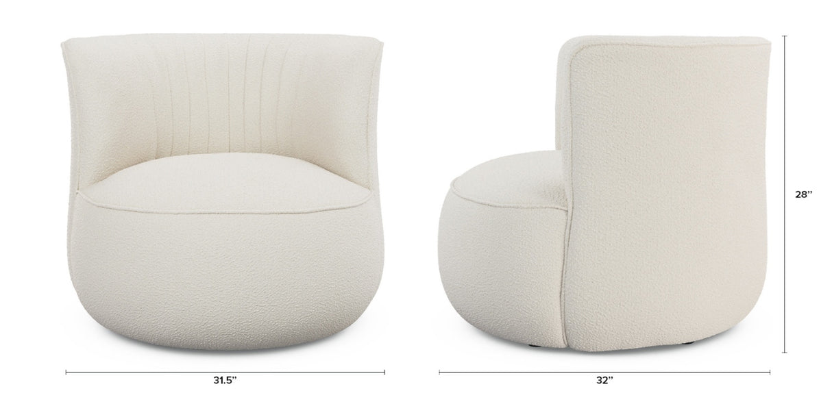 ARTICLE - Juho Lounge Chair (Bouclé Fabric)