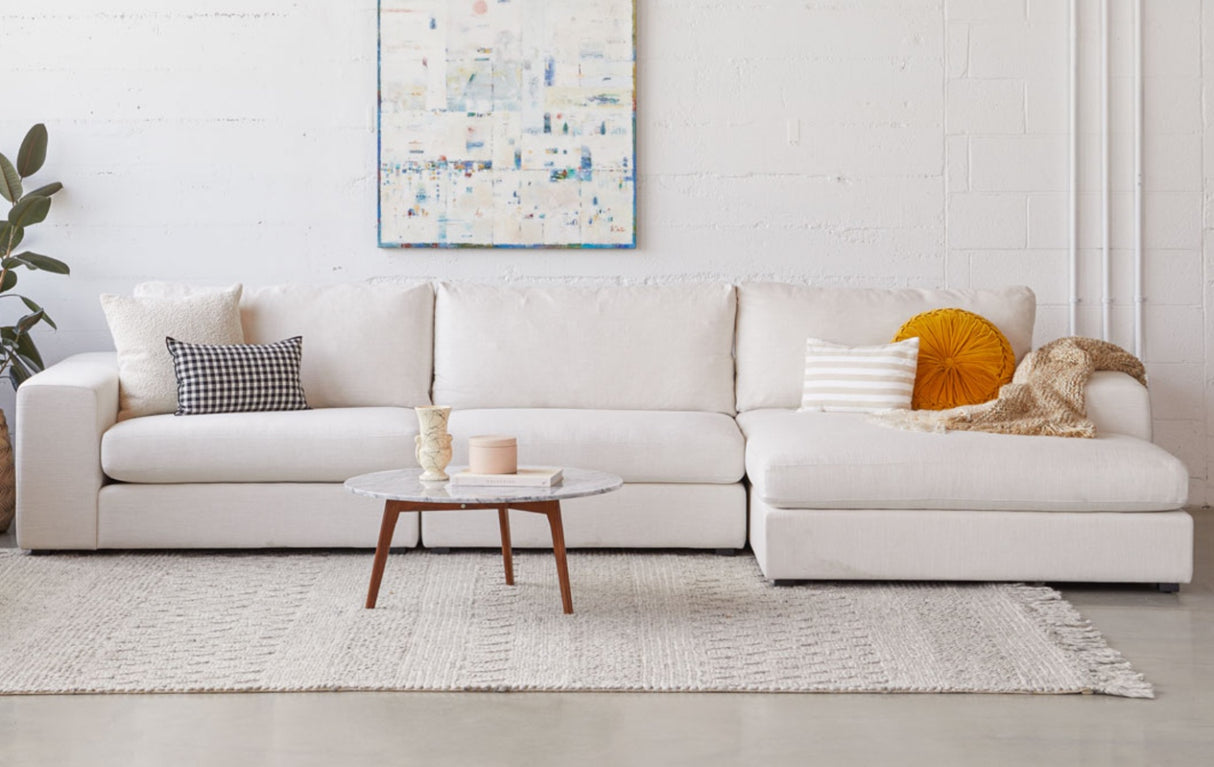 ARTICLE - Beta Modular Sectional (Quartz White)