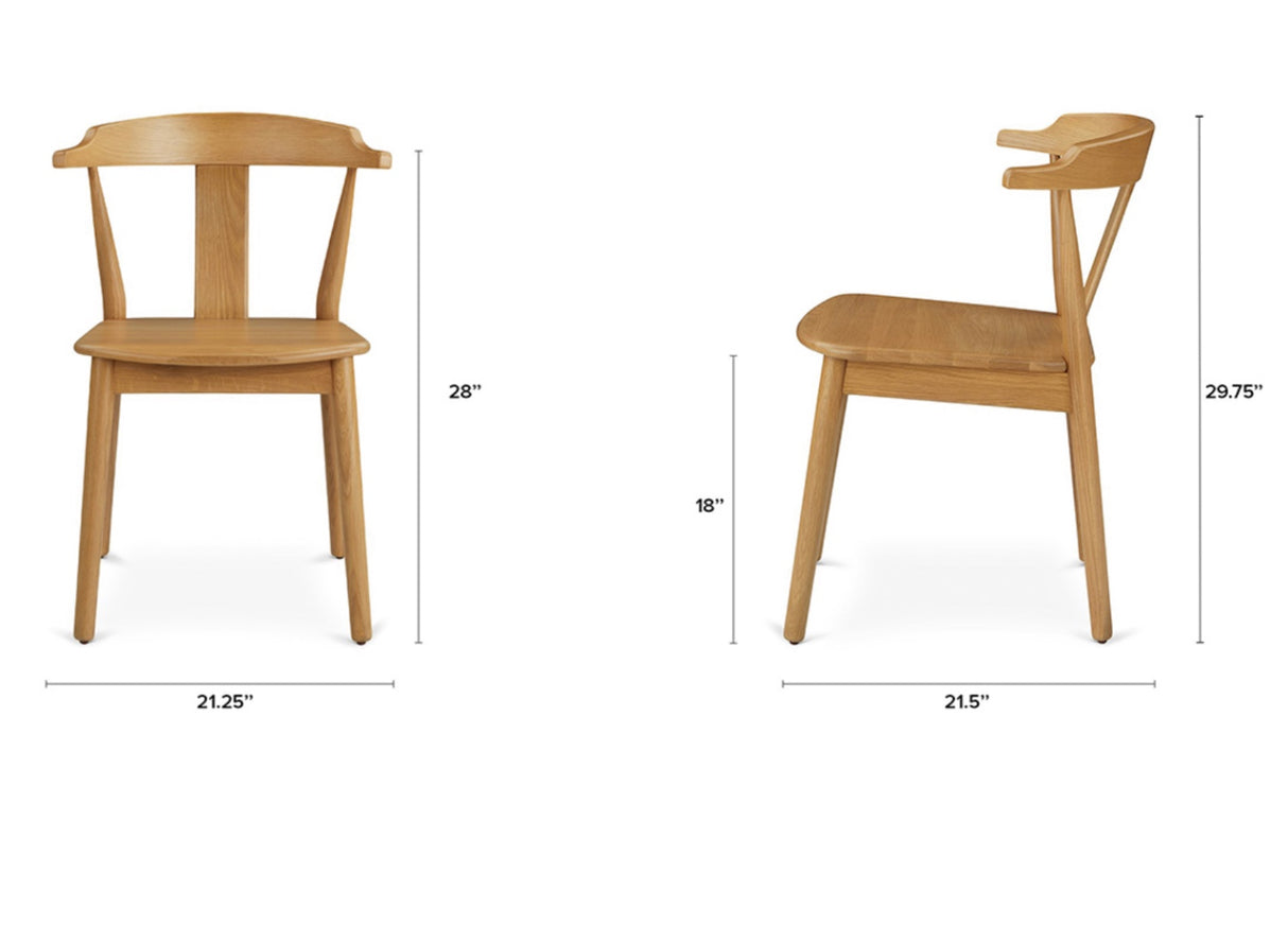 ARTICLE - Morton Dining Chairs (Oak)