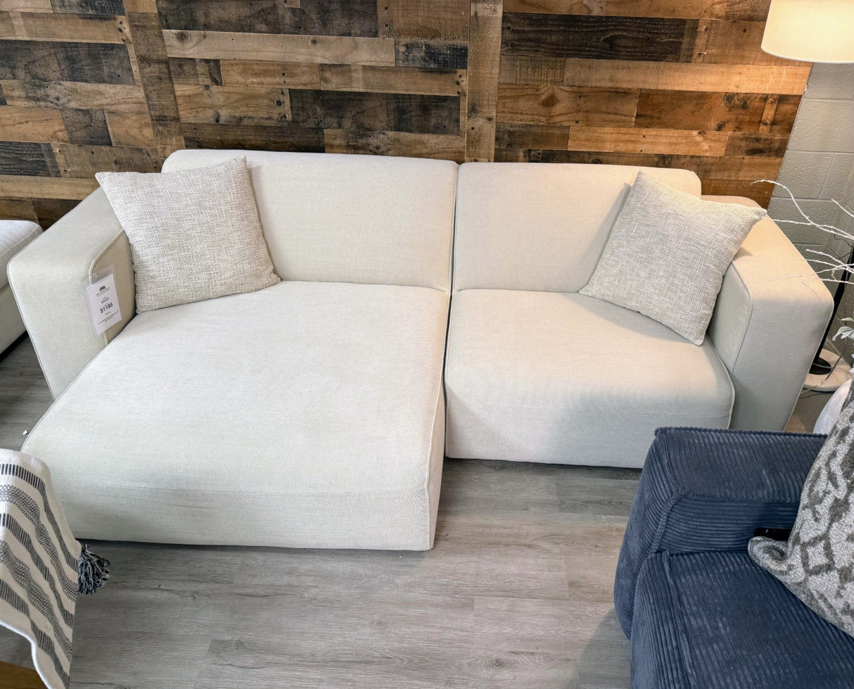 ARTICLE - Sanna Modular Sectional w/ Chaise (Magnet Ivory)