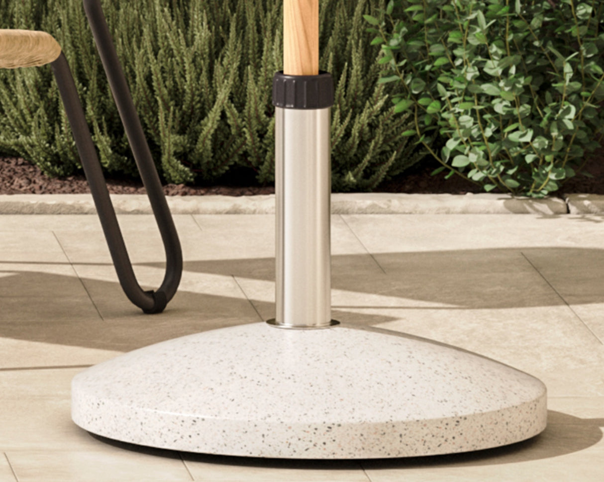ARTICLE - Solina Umbrella Base (White Terrazzo)