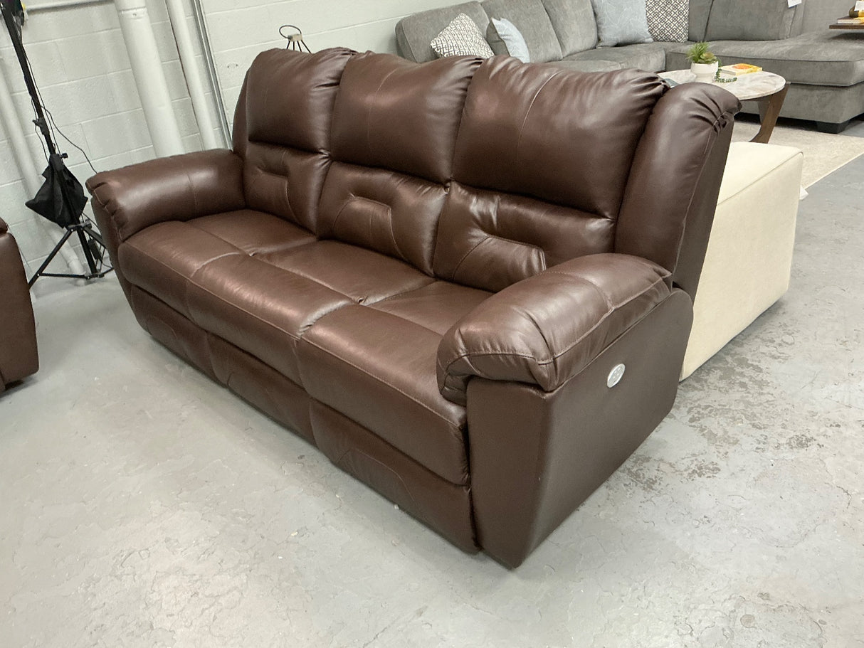 Jordan’s Furniture Leather Set (Power Reclining)