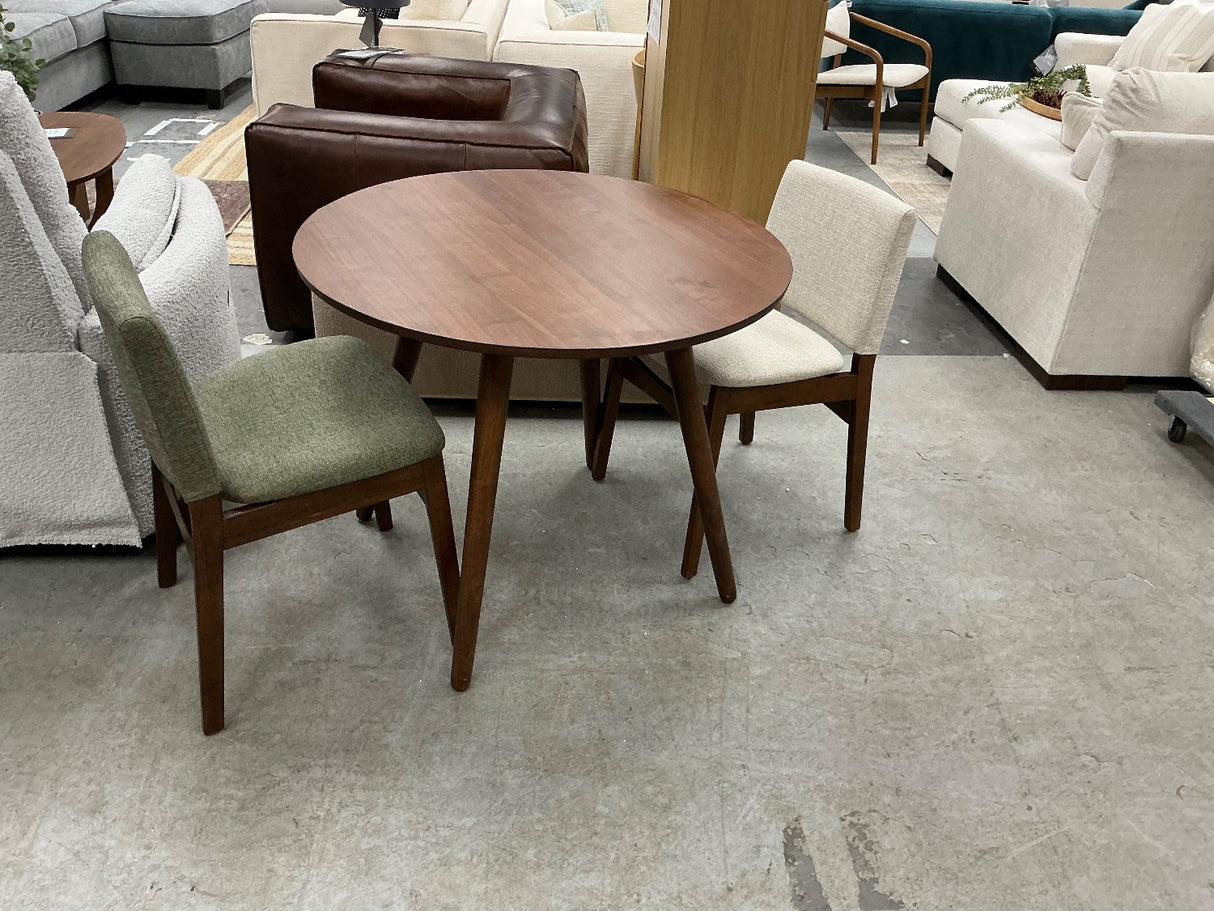 ARTICLE - Seno Round Dining Table for 2 (Walnut)