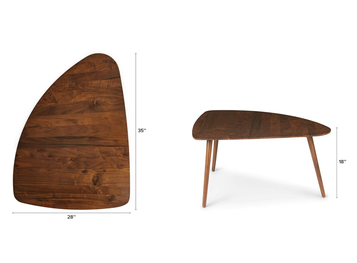 ARTICLE - Amoeba Coffee Table (Walnut)