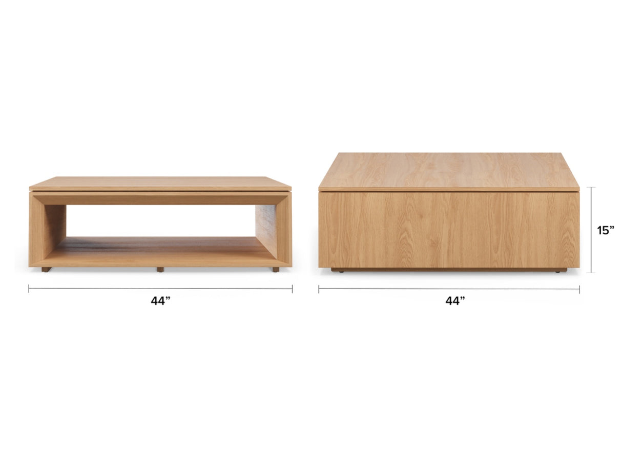 ARTICLE - Suri Square Coffee Table (White Oak)