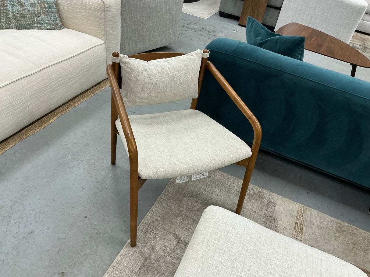 ARTICLE - Lento Lounge Chair (Gray & Walnut)