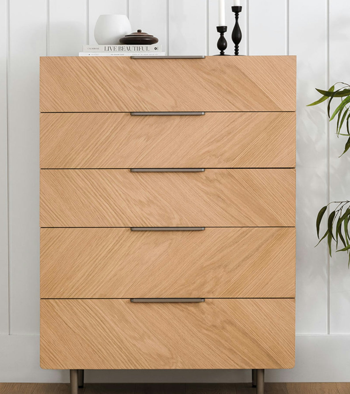 ARTICLE - Nera 5-Drawer Chest (Oak)