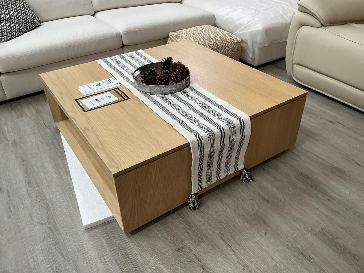 ARTICLE - Suri Square Coffee Table (White Oak)