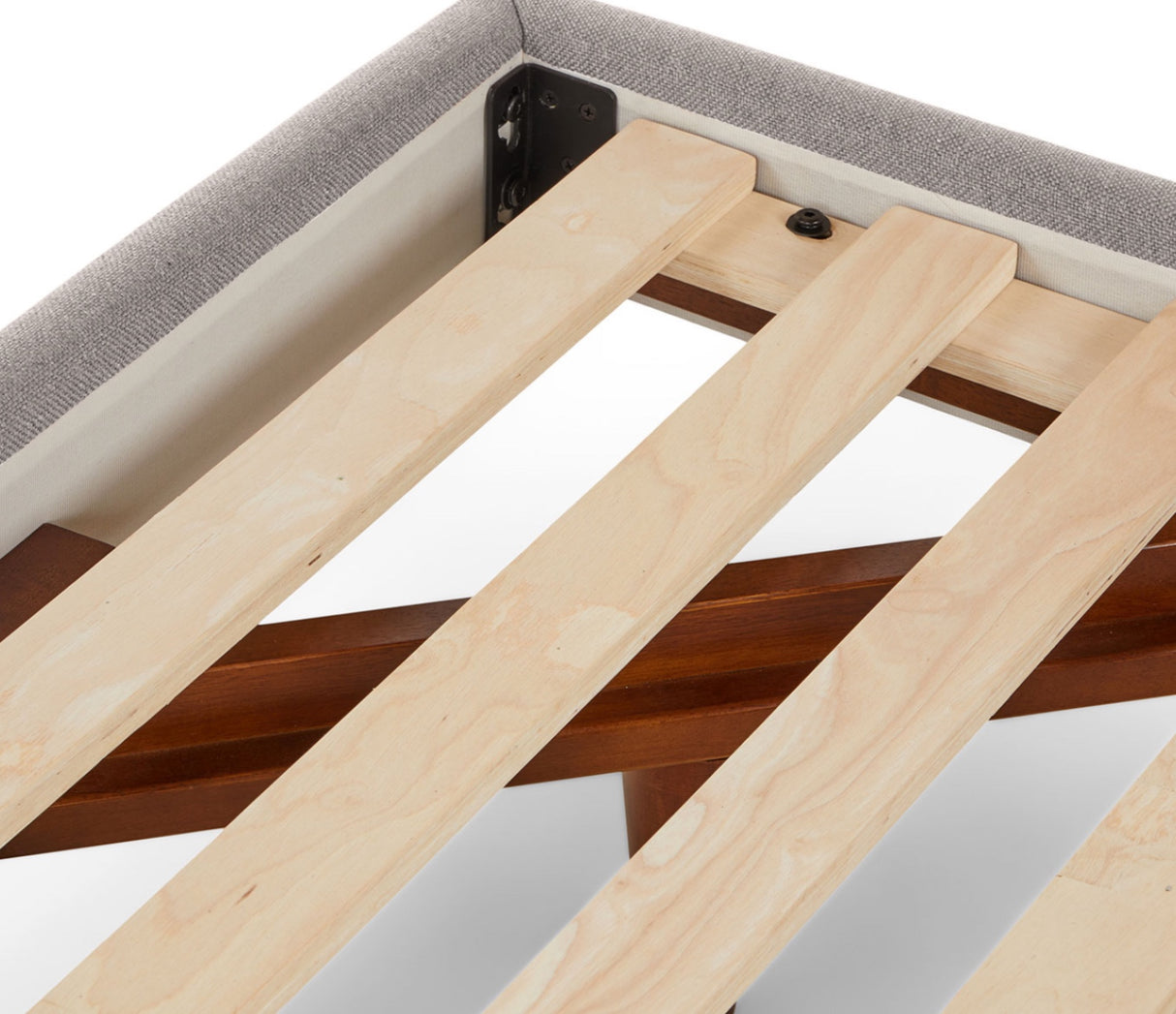 ARTICLE - Tessu Gray Upholstered King Bed