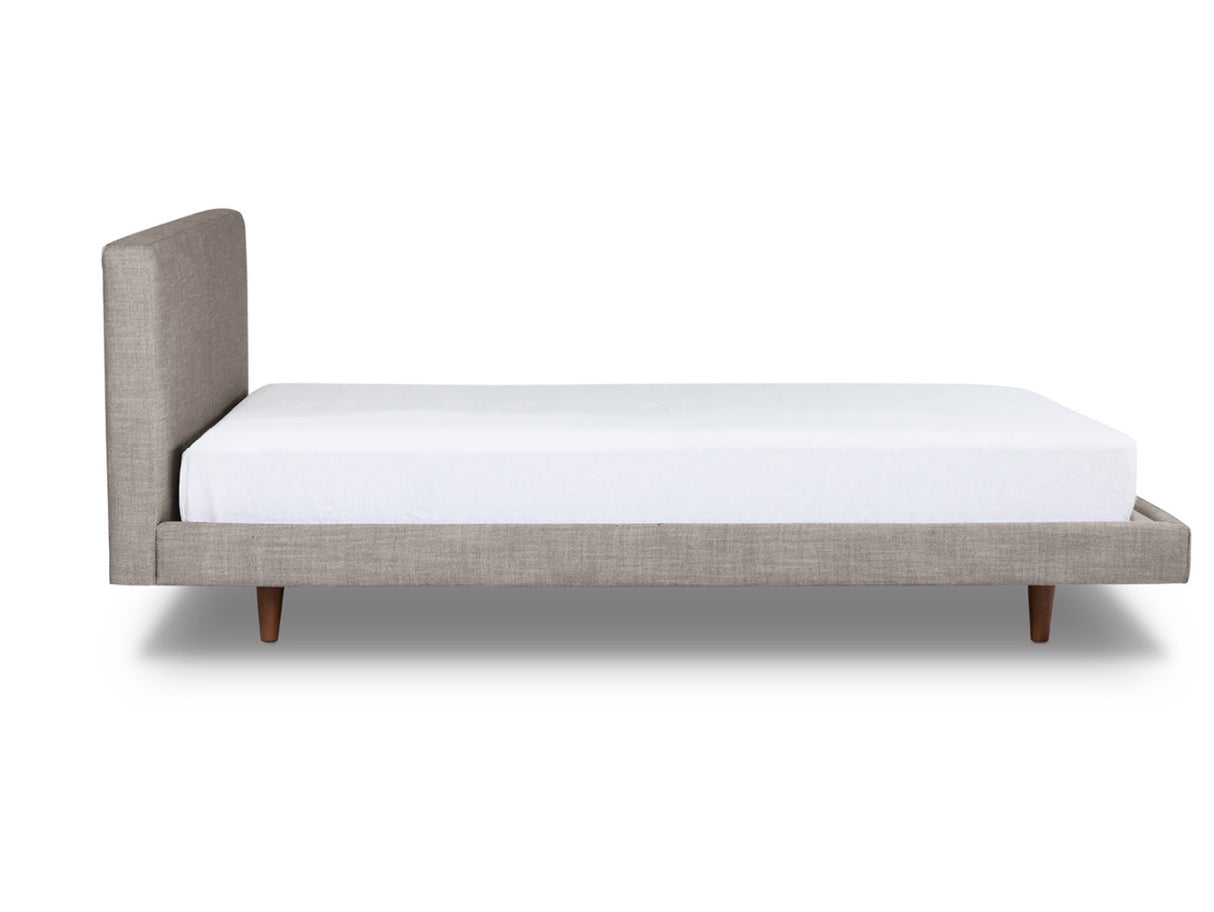 ARTICLE - Tessu Gray Upholstered King Bed