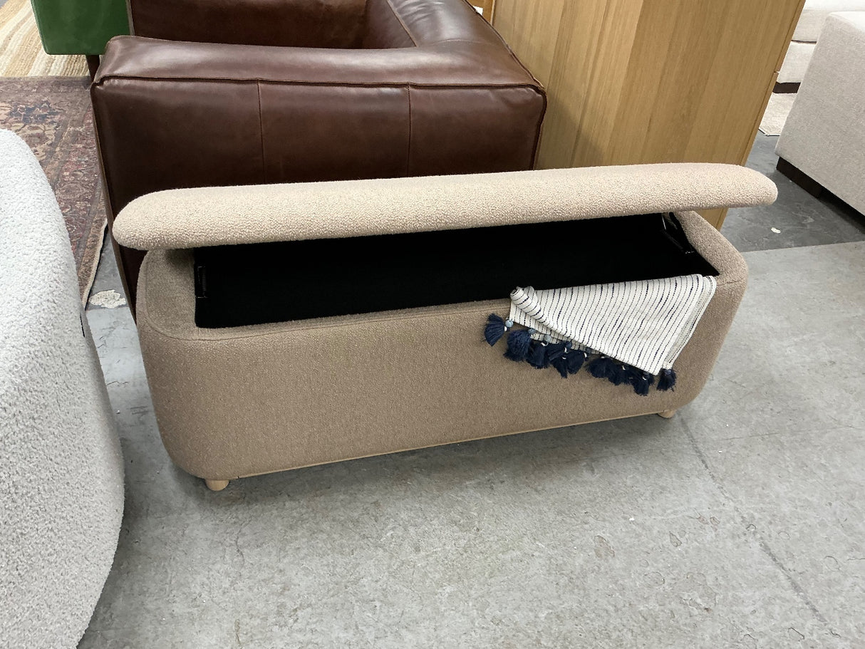 ARTICLE - Maribo Storage Ottoman (Bouclé)