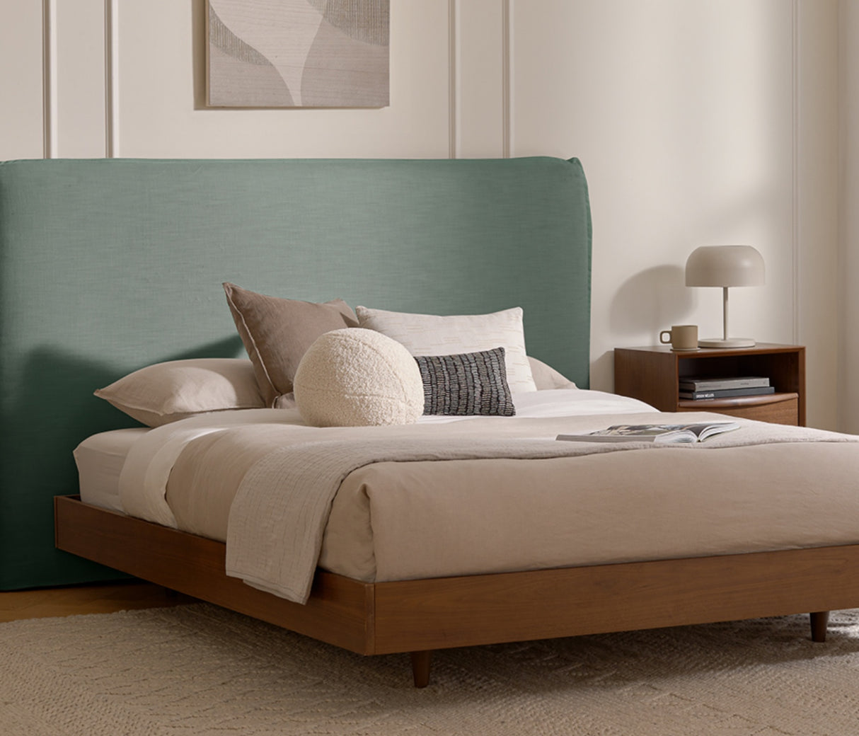 ARTICLE - Basi Queen Bed Frame (Walnut)