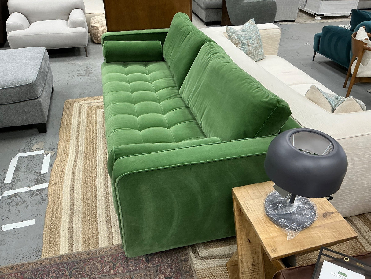 ARTICLE - Sven 88" Sofa (Grass Green Velvet)