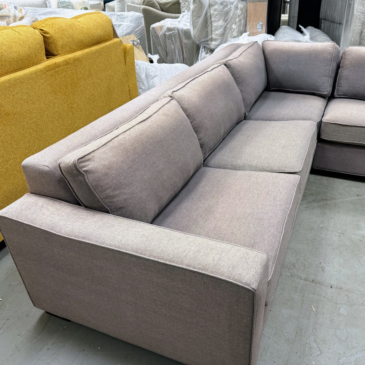 2pc Mitchell Gold Bob Williams Carson Right Sectional | 🚛 WHITE GLOVE DELIVERY