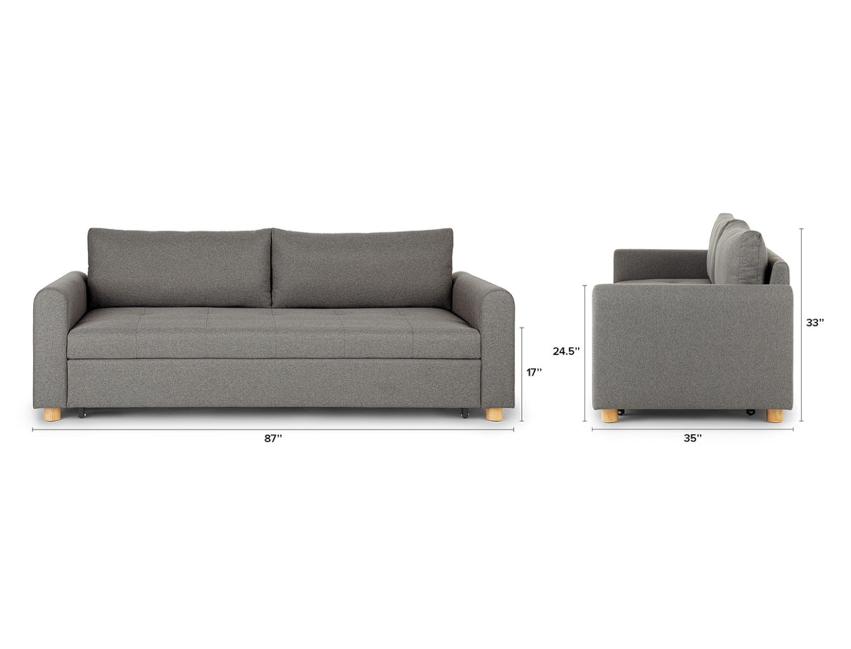 ARTICLE - Nordby Sofa Sleeper Bed (Henge Gray)
