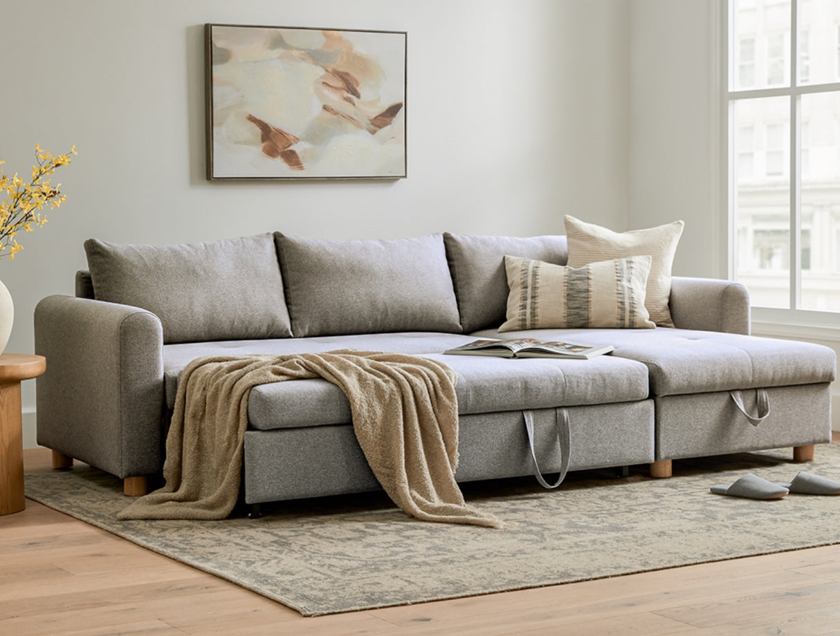 ARTICLE - Nordby Reversible Sectional (Sleeper)