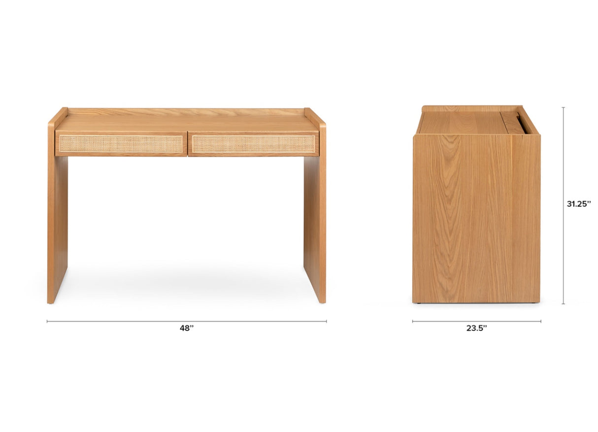 ARTICLE - Deca Desk (Oak)