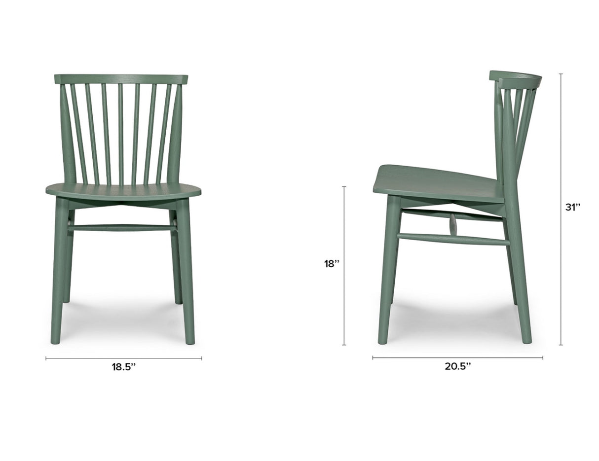 ARTICLE - Rus Dining Chairs (Norfolk Green)