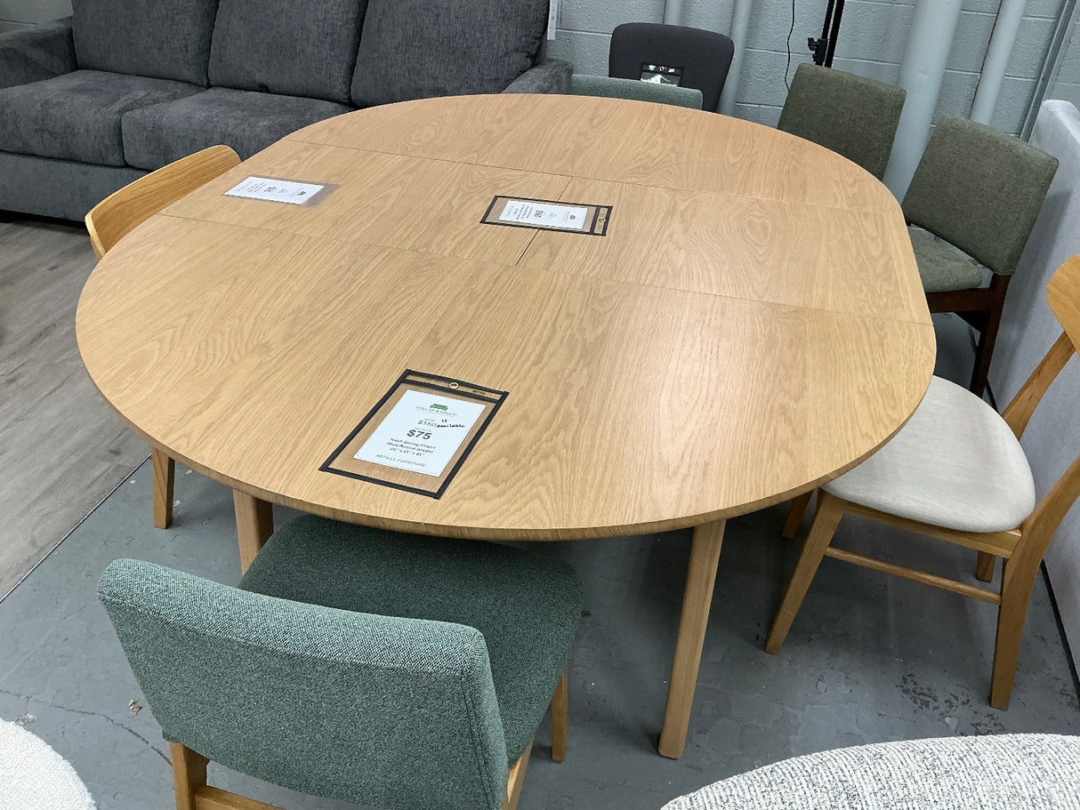 ARTICLE - Plumas Extendable Dining Table (White Oak)