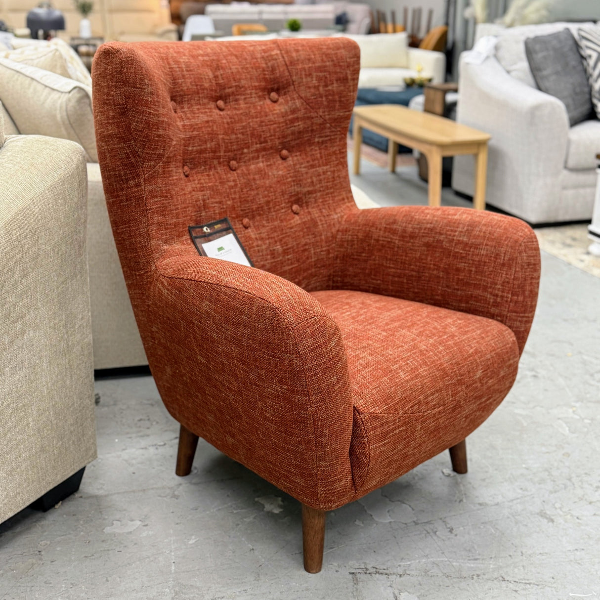 ARTICLE - Mod Armchair (Orange Spice)