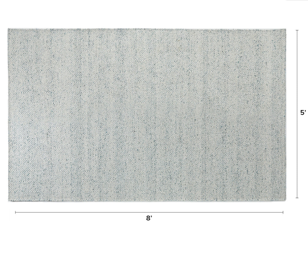ARTICLE - Bovi 5x8 Rug (Pearl Blue)