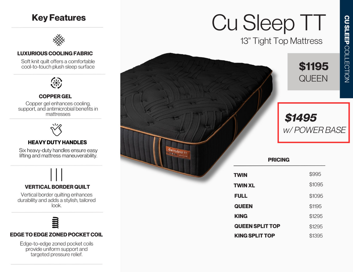 Dreamstar CU Sleep 13-14" One Life Mattress - Pull Up A Couch