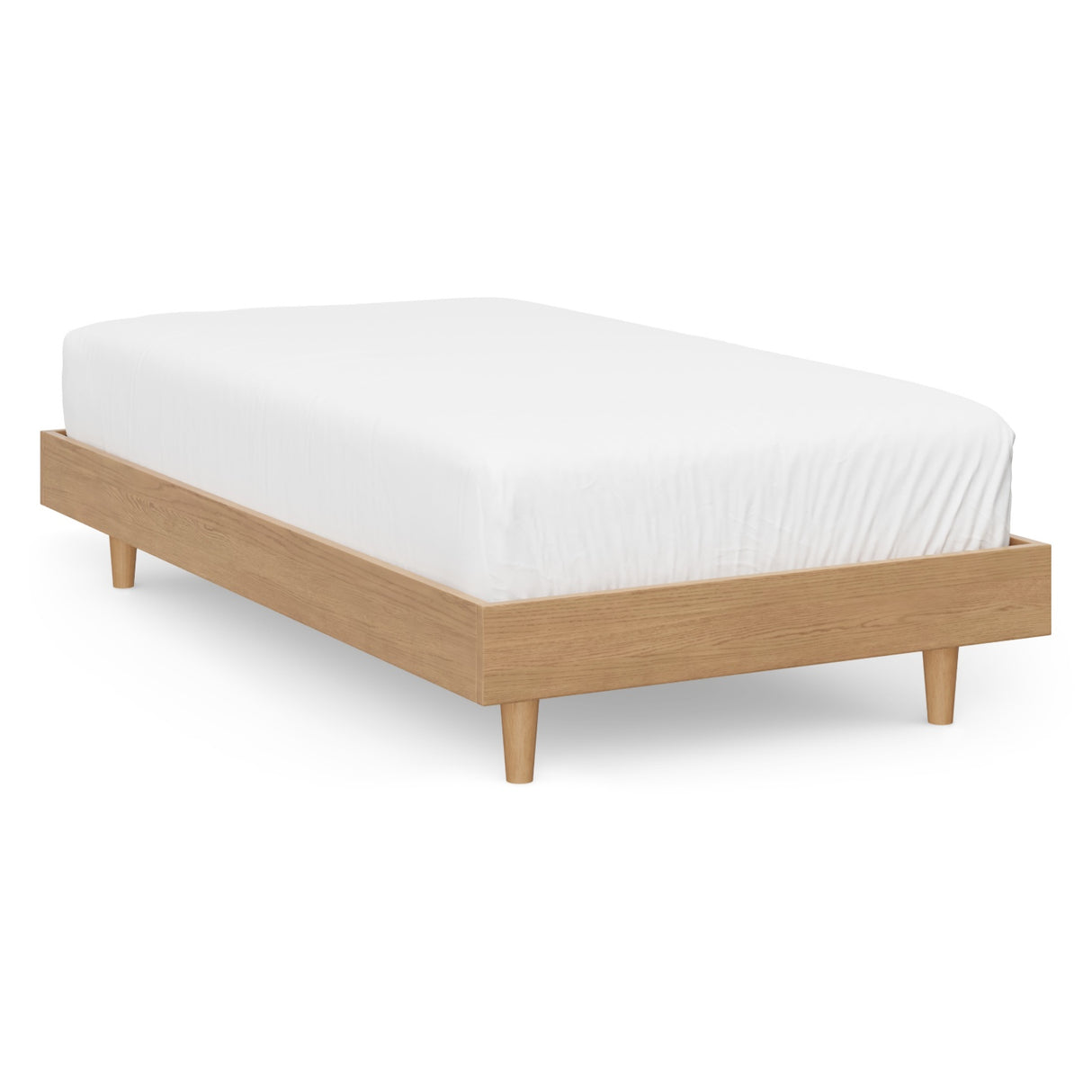 ARTICLE - BASI TWIN BED FRAME (White Oak)