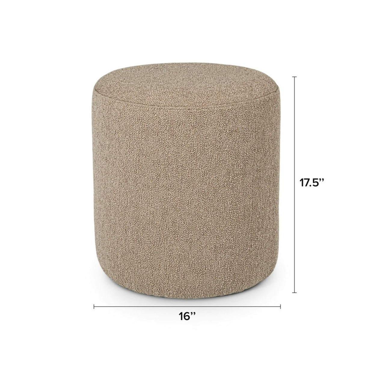 ARTICLE - Cilo 16" Ottoman (Sandstone)