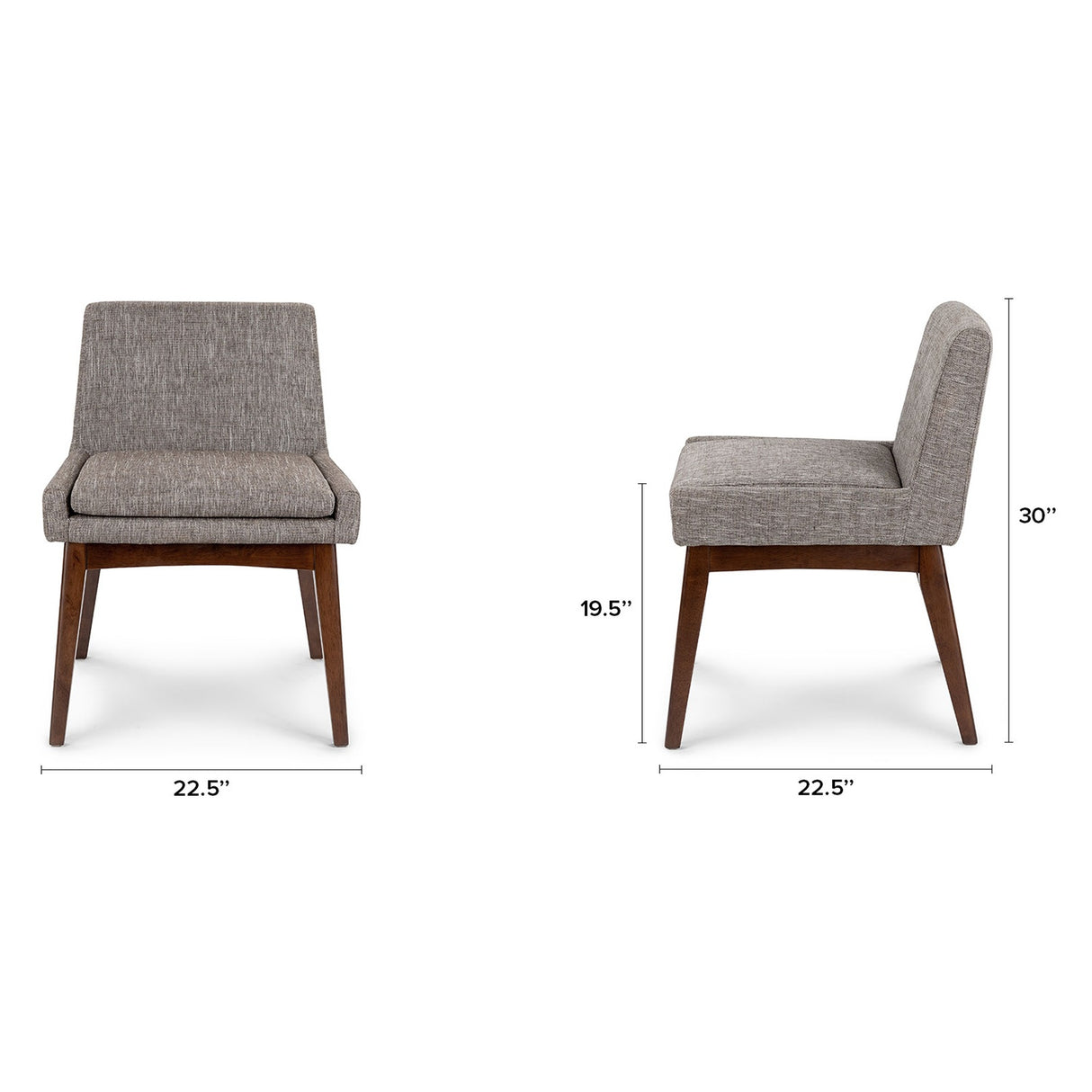 ARTICLE - CHANTEL DINING CHAIR (Volcanic Gray)