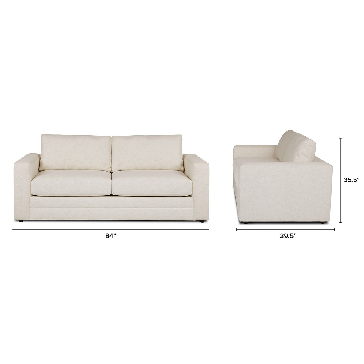 ARTICLE - Riley 84" Sofa Bed w/Queen Mattress