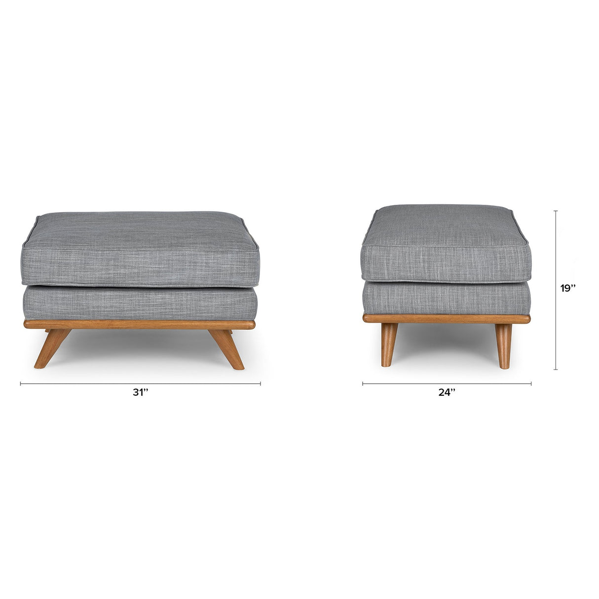 ARTICLE -Timber 31" Ottoman