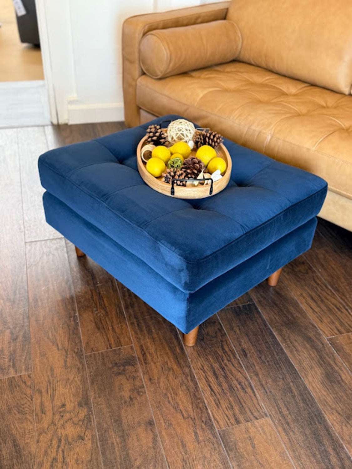 ARTICLE - Sven 30" Velvet Ottoman