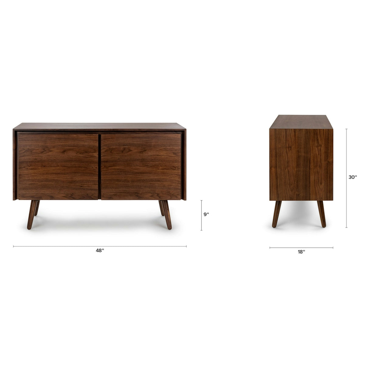 ARTICLE - Seno 48" Sideboard (Walnut)