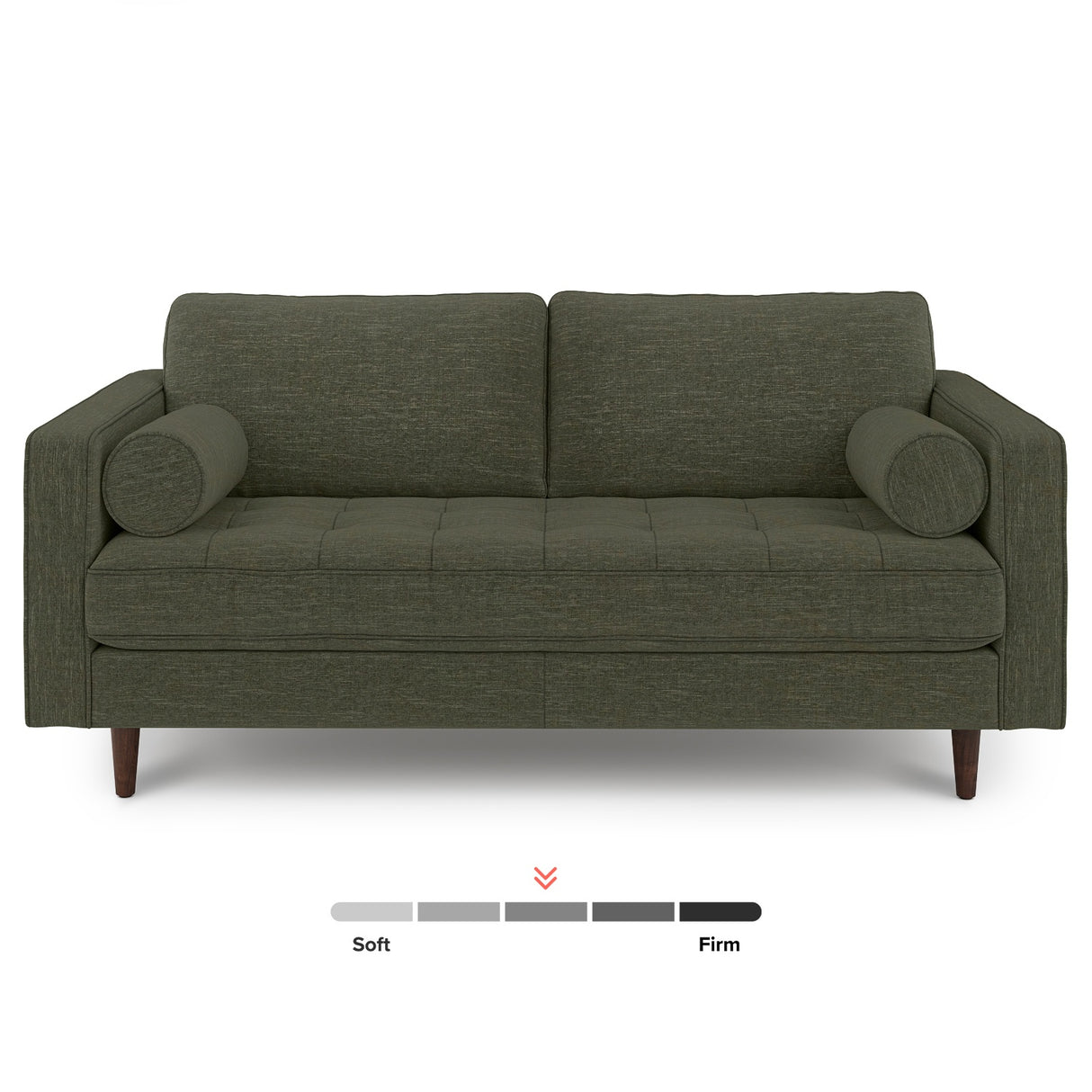 ARTICLE - Sven 72" Tufted Loveseat - Fir Green