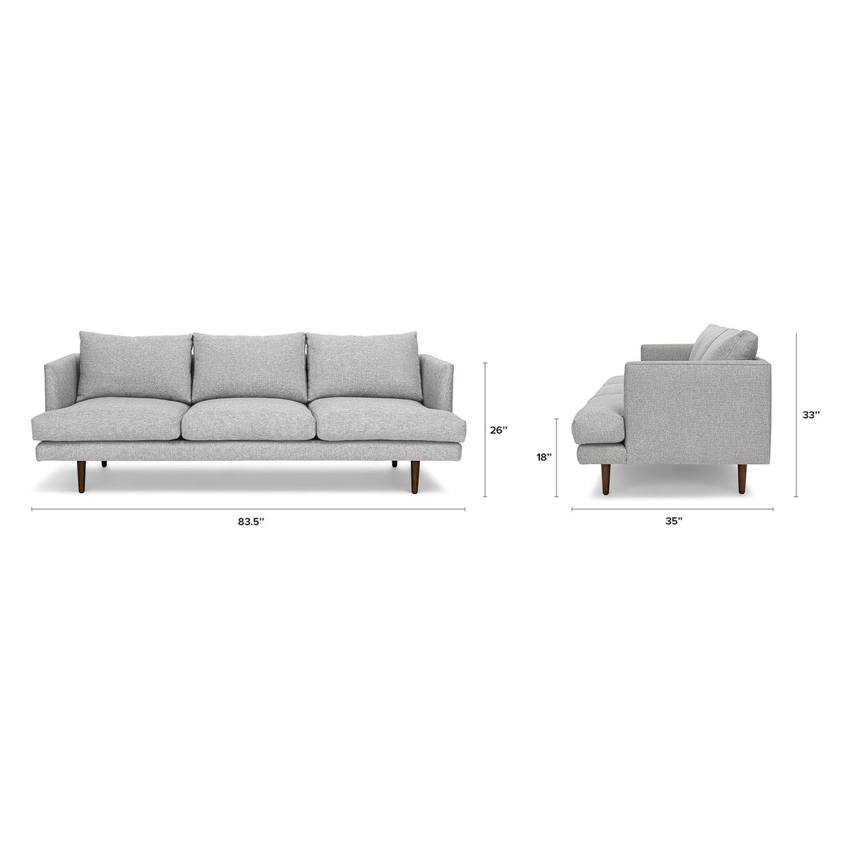 ARTICLE - Burrard 83.5" Sofa - Seasalt Gray