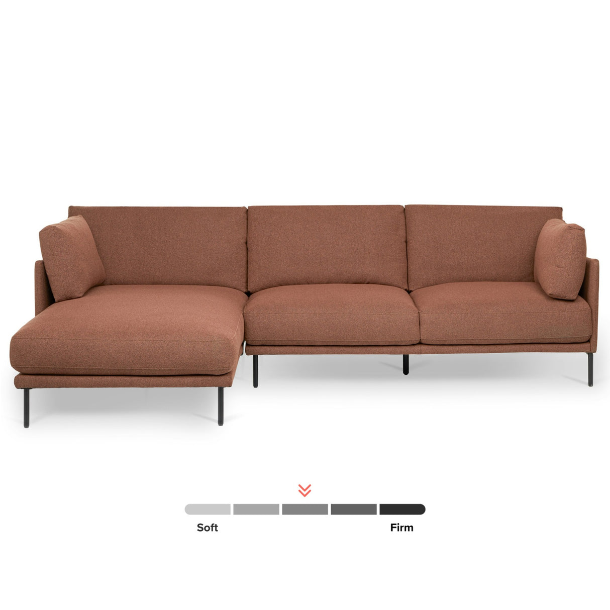 ARTICLE - Olsen 110" Left Sectional - Ratine Oxide
