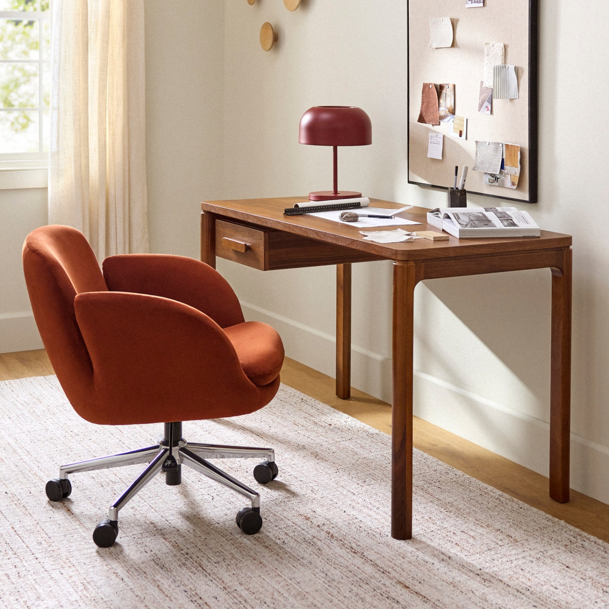 ARTICLE - Kacey 51" Desk - Walnut