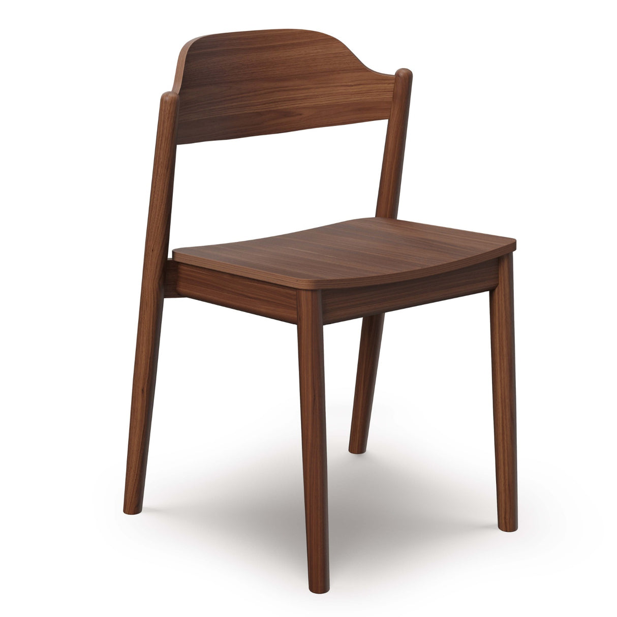 ARTICLE - Sylvo Stackable Dining Chair - Walnut
