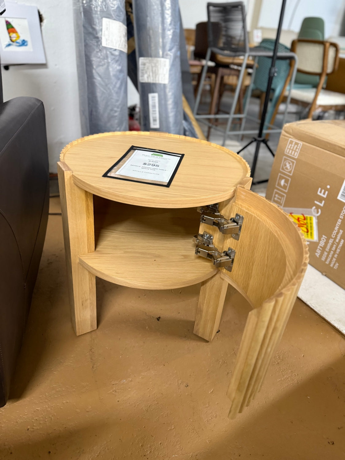 ARTICLE - Fortra Side Table - White Oak