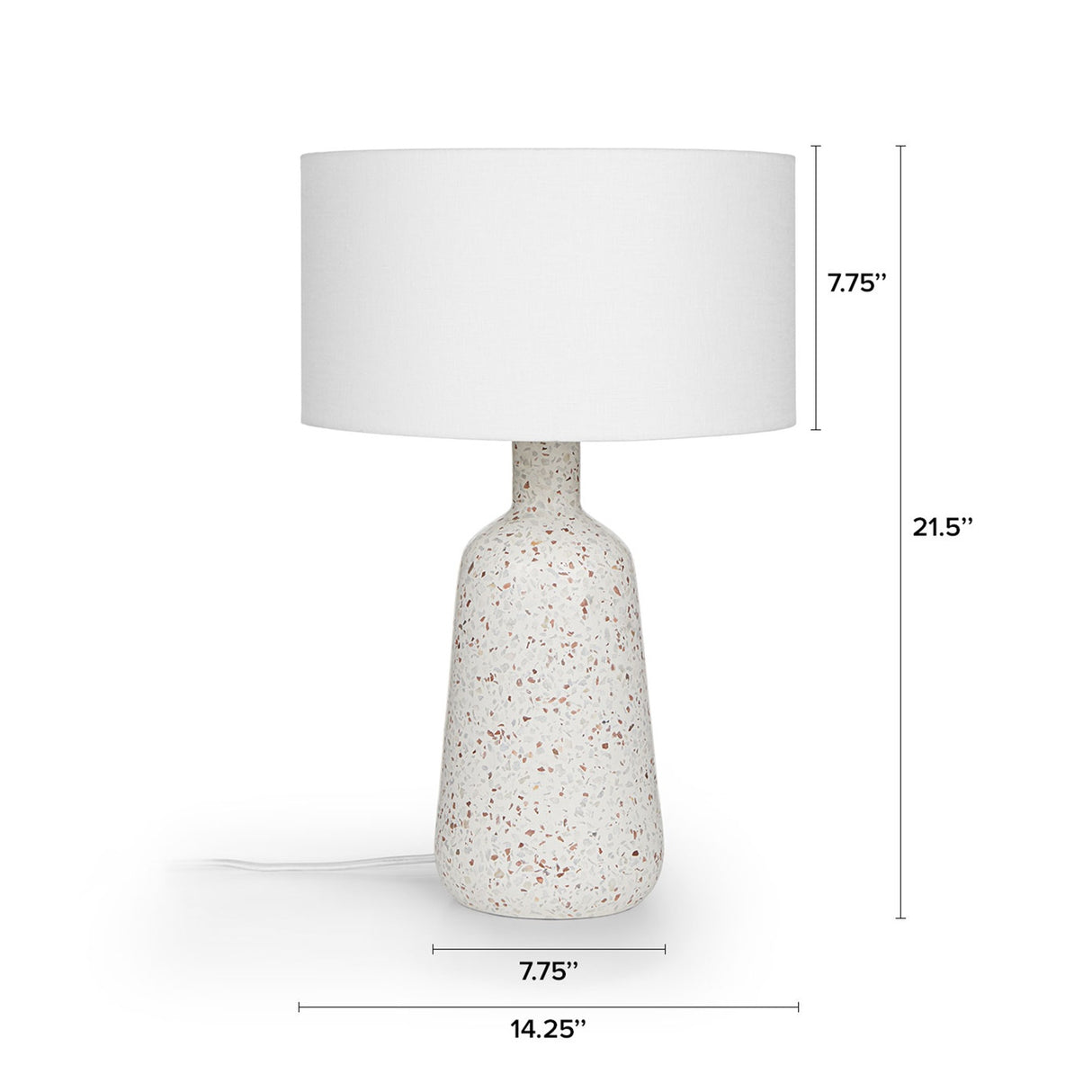 ARTICLE - Ando Tall Table Lamp - Waxen White