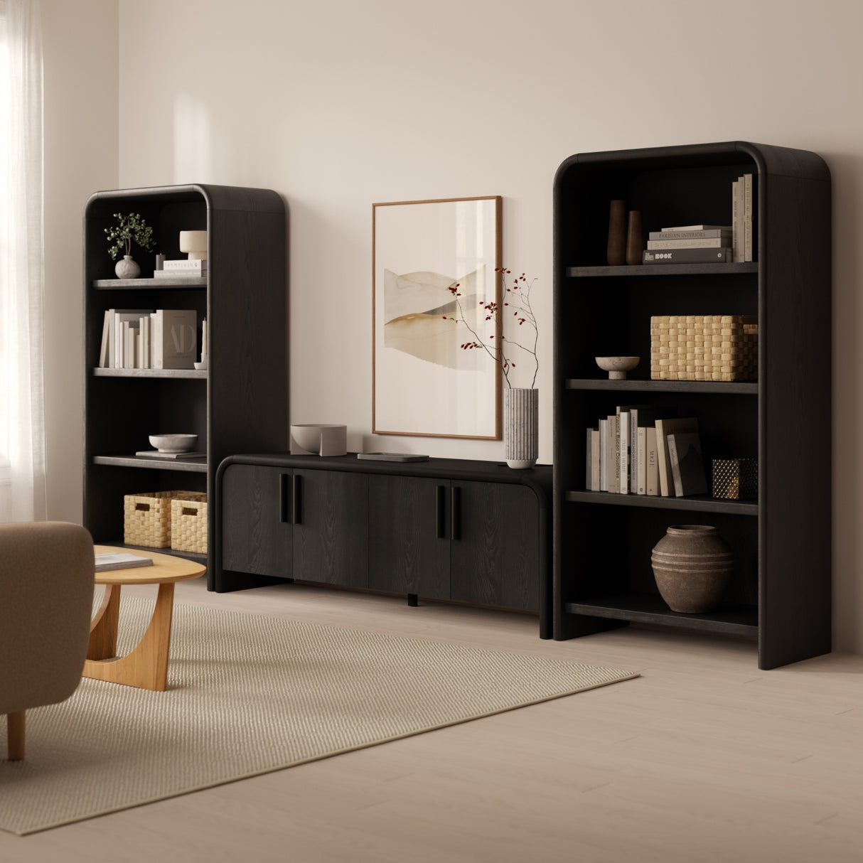 ARTICLE - Faydra 70" Media Unit - Black