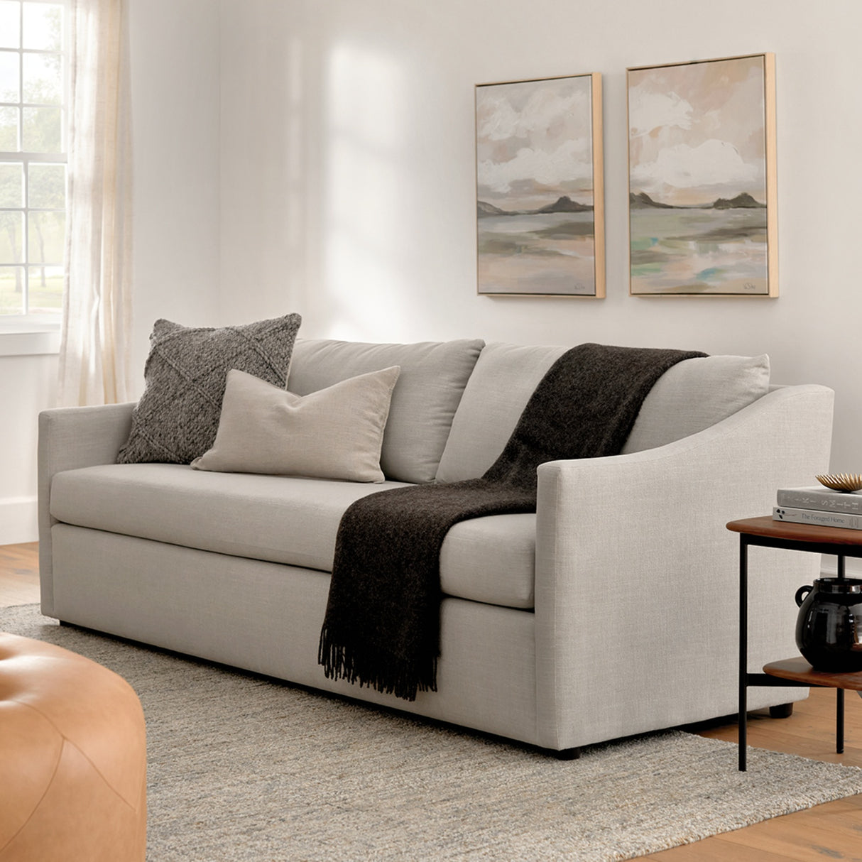 ARTICLE - Landry 84.5" Sofa - Napa Dove