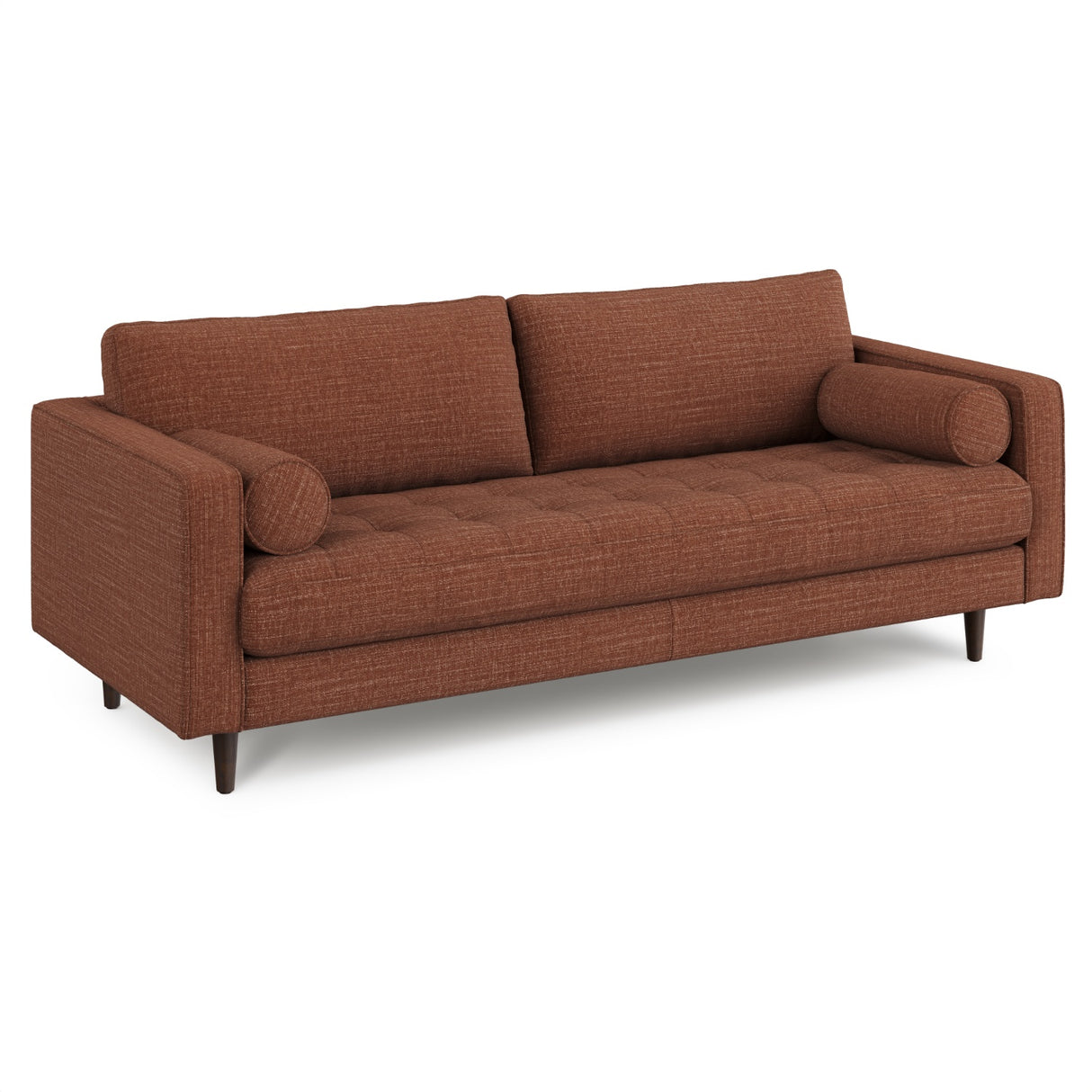 ARTICLE - Sven 88" Tufted Sofa - Napa Rust