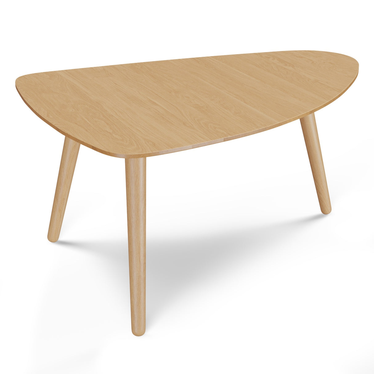 ARTICLE - Amoeba 29.5" Coffee Table - White Oak