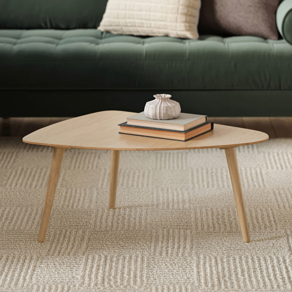 ARTICLE - Amoeba 29.5" Coffee Table - White Oak